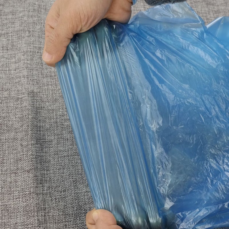 Hommp Kitchen Trash Bags 10 Gallon,120 Counts, Blue - Image 3